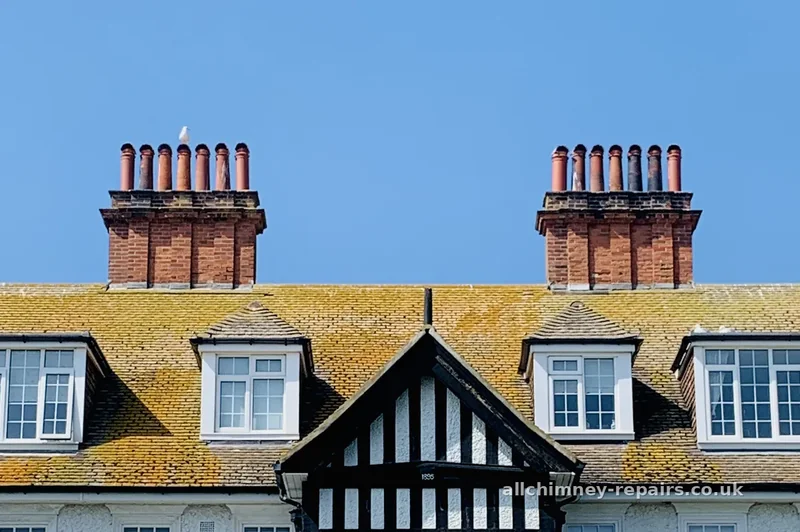 Chimney repair specialist — chimney stack repair and repointing, Allchimney Repairs, Harold Wood