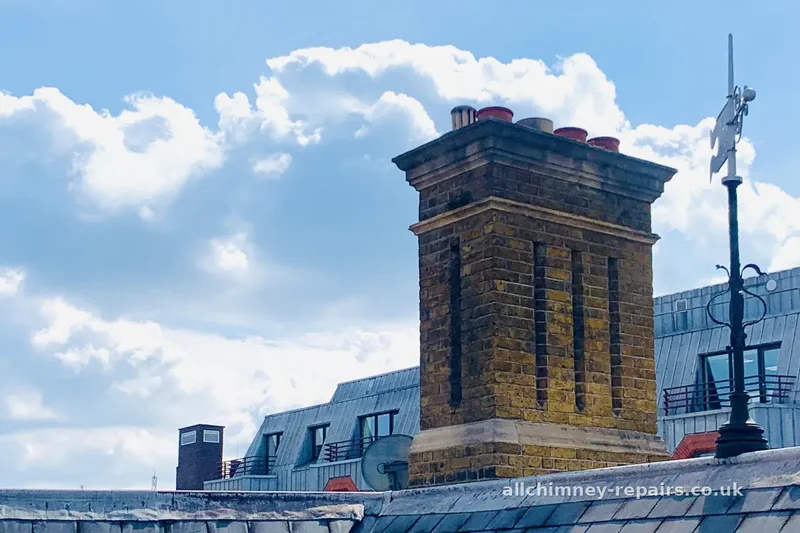 Chimney repair specialist — chimney stack repair and repointing, Allchimney Repairs, Upminster