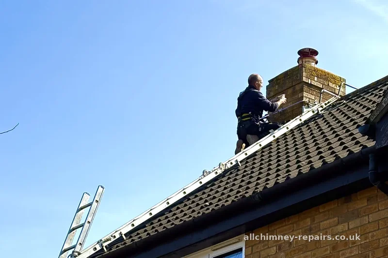 Chimney repair specialist — chimney stack repair and repointing, Allchimney Repairs, Romford
